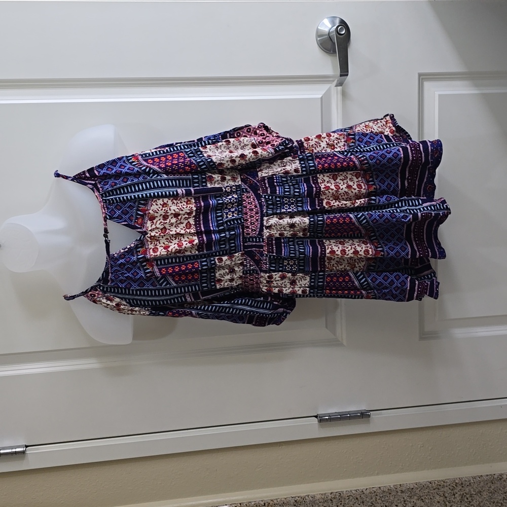 American Eagle Outfitters Patchwork Pattern Dress… - image 1